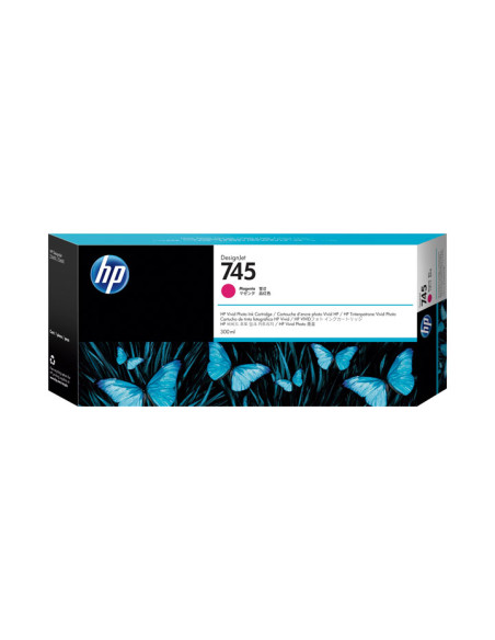 CARTUCHO INKJET HP F9K01A N745 DESIGNJET Z26005600 MAGENTA 300 ML